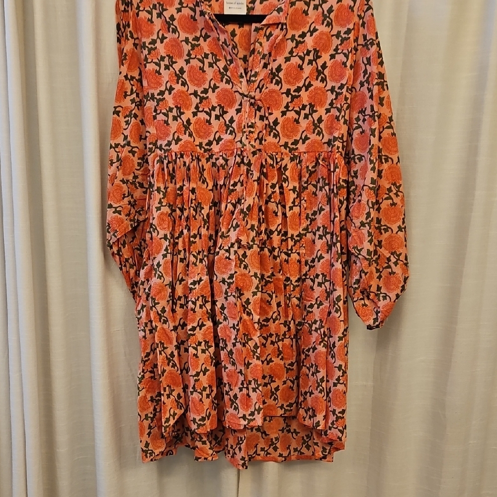 House Of Sundar Floral Dress